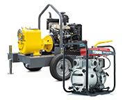 Дизельная мотопомпа VAR 3-240 FHT26 G10 TROLLEY