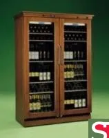 Шкаф винный TECFRIGO MAXICANTINETA GLASS LUX темный орех