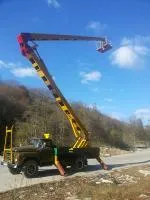 Услуги автовышки АГП-22 метра