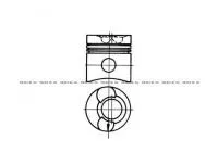 Поршень с кольцами Вольво (Volvo) - F10, N P9063 / 240010 / 87-407100-00 / 93734600