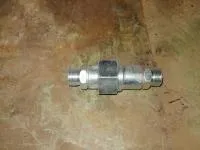 Муфта соединительный М20х1,5 S24 со штуцерами (шар) (Agroimpuls)