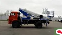 Автогидроподъемник ВИПО 28-01 на шасси Камаз 43118, 28 м