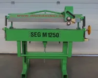 Сегментный усиленный листогиб Decker SM-1250 с одной сегментной балкой
